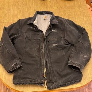 Carhartt FR Quilt Lined Duck Canvas Jacket Heavy Coat